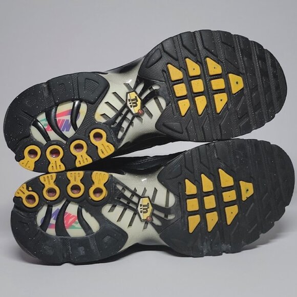 Nike Air Max Plus GS Tuned Air Black Multicolor Women’s 7 (5.5Y Youth) - Picture 8 of 11